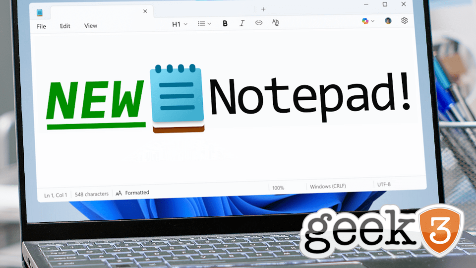 Notepad’s Tiny Makeover