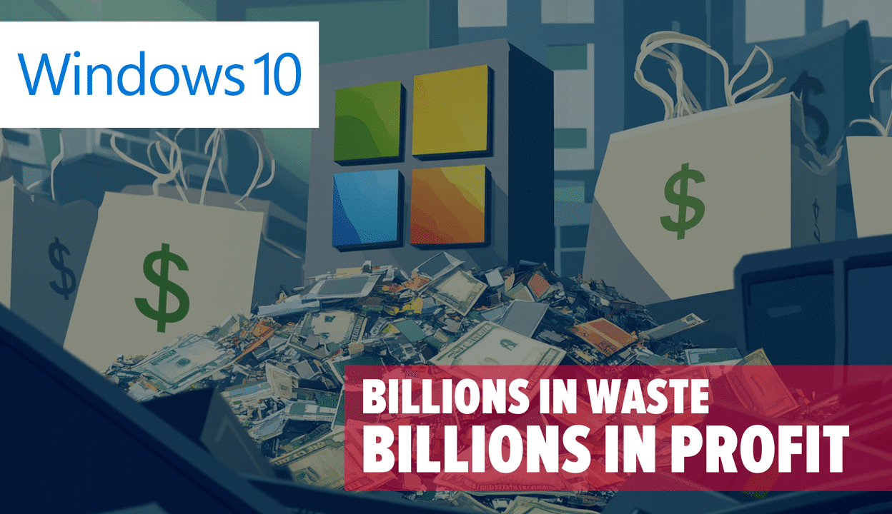 The Great Windows 10 Waste Disaster