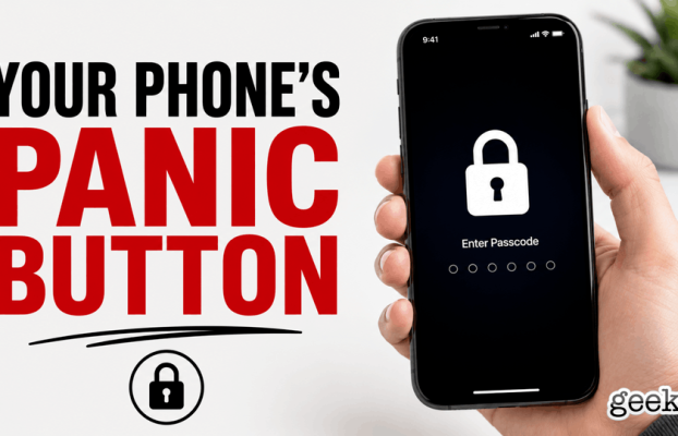 Your Phone Has a Panic Button