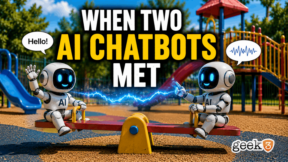 When Two AI Chatbots Met