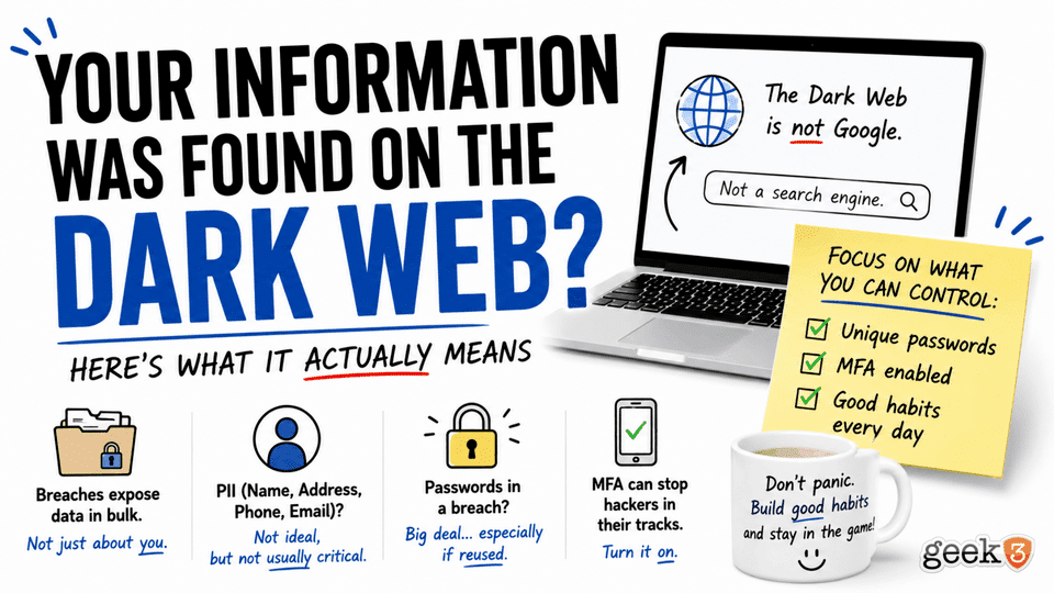 Dark Web Alerts Explained