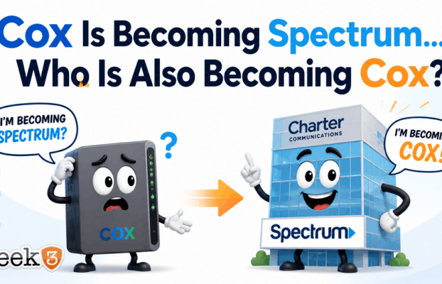 Cox Is Now Spectrum. Except Cox Is Still Cox?
