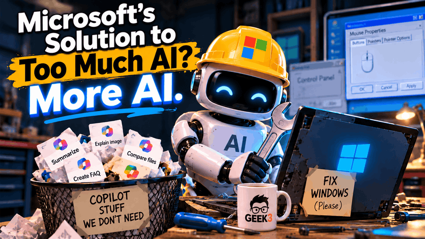 Microsoft’s New AI Strategy: Less in Your Face, More Under the Hood